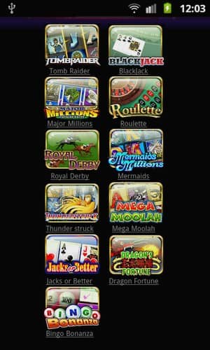 Jackpot City Mobile Casino mobile Android Games Preview